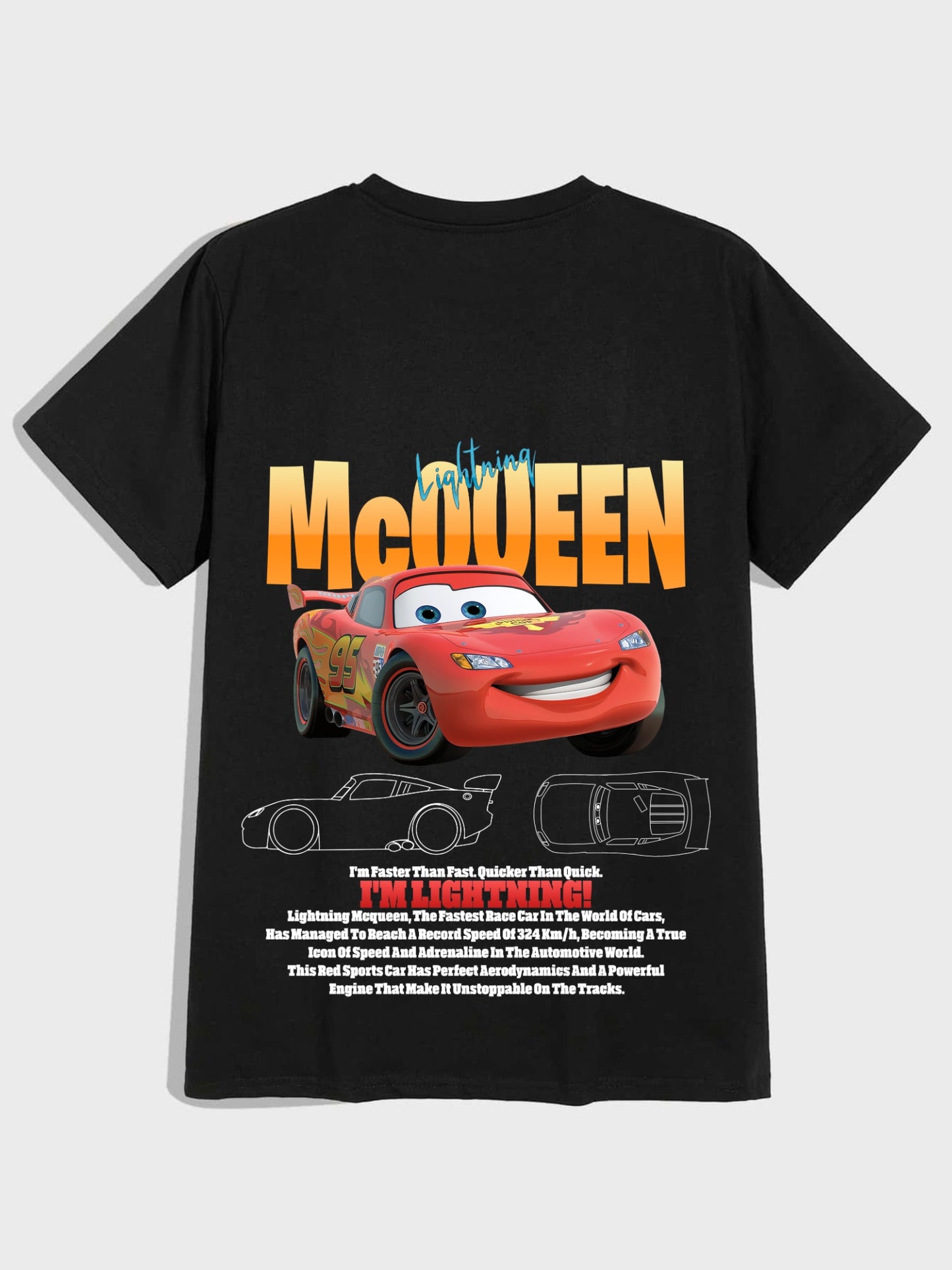 Drift Culture Mcqueen Edition Oversize Tshirt