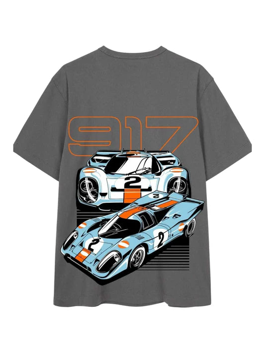 Drift Culture Gulf Porsche edition oversize tshirt
