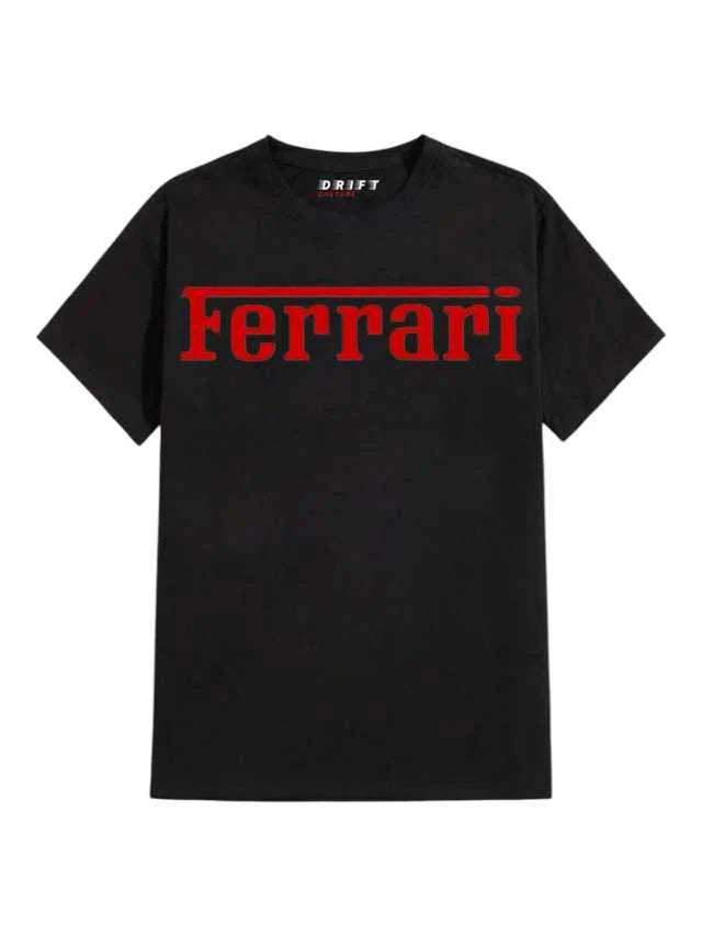 Drift culture Ferrari edition oversized tshirt