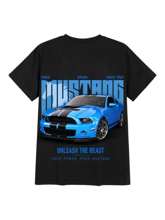 Drift culture Mustang Edition oversize tshirt